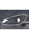 Скло фари MERCEDES-BENZ S-CLASS W221 рестайлінг (2009-2013) ліве з лого